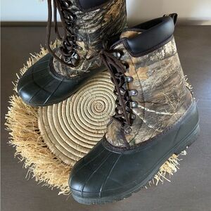 MAGELLAN Men’s Insulated Realtree Camo Hunting Boots Size 10